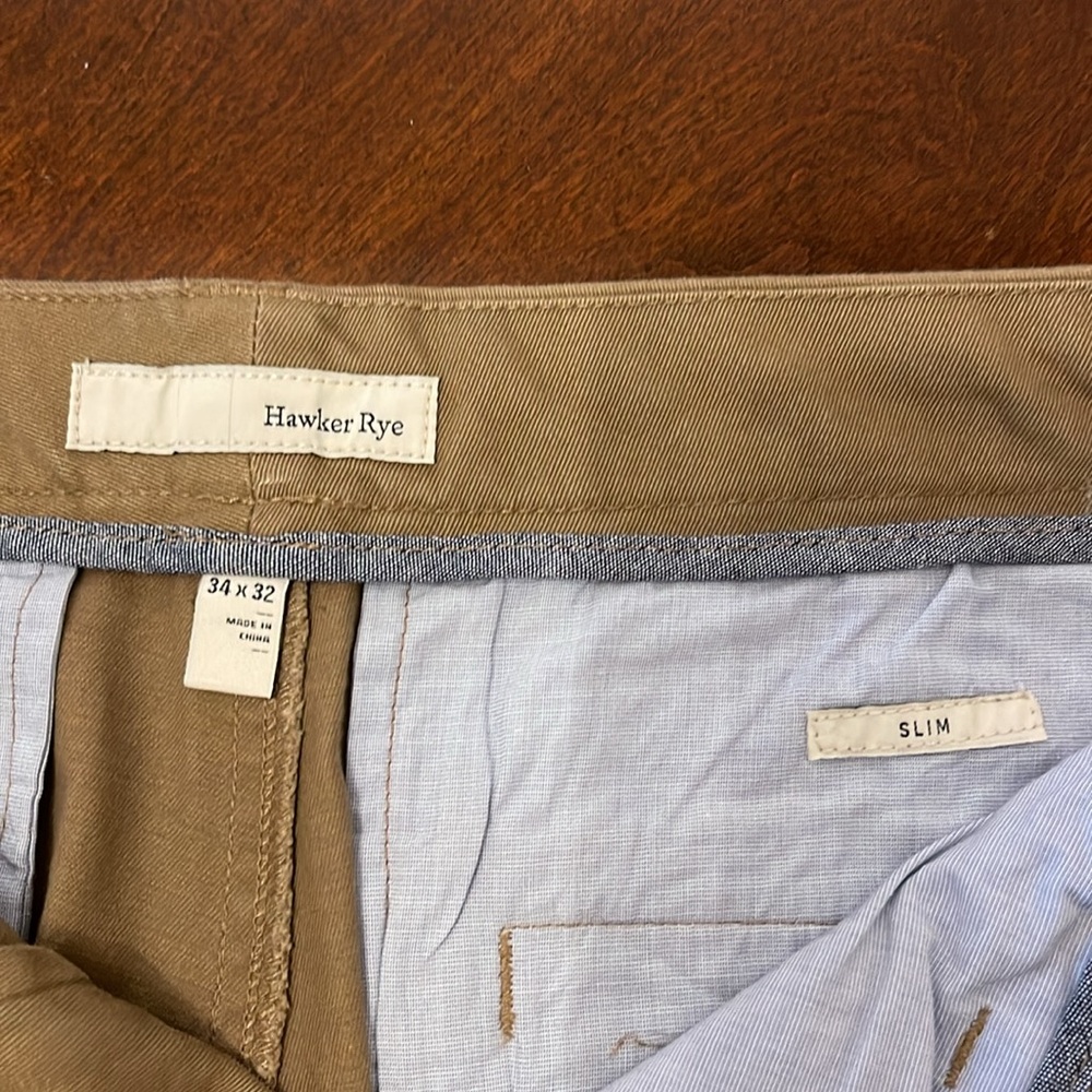 Hawker Rye - Slim Fit Chinos - Picture 3 of 3